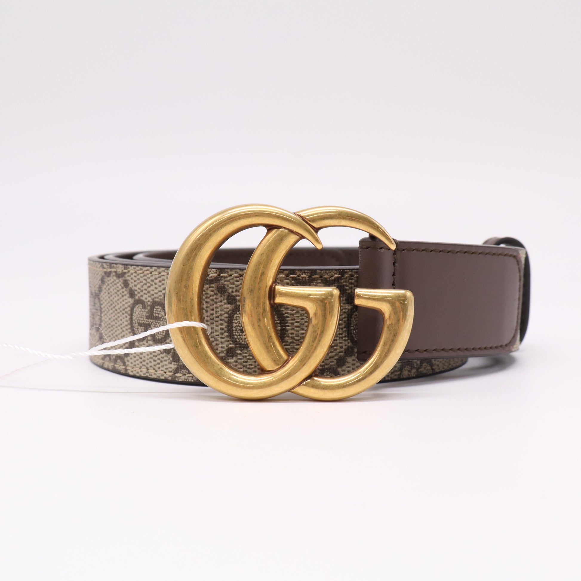 GG Supreme Monogram Matte Plutone Calfskin Double G twins LDJ4636