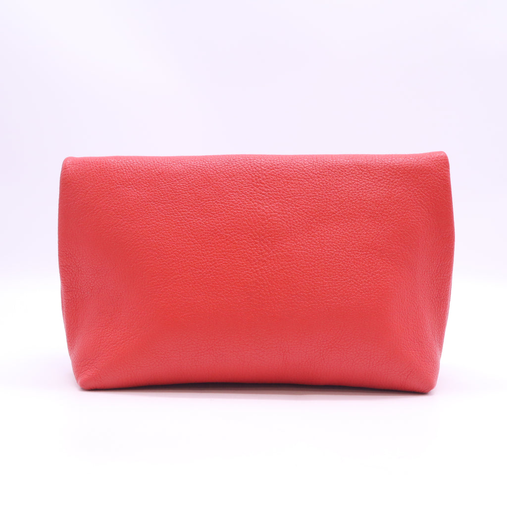 Leather 2019 Safety Pin Clutch B24363