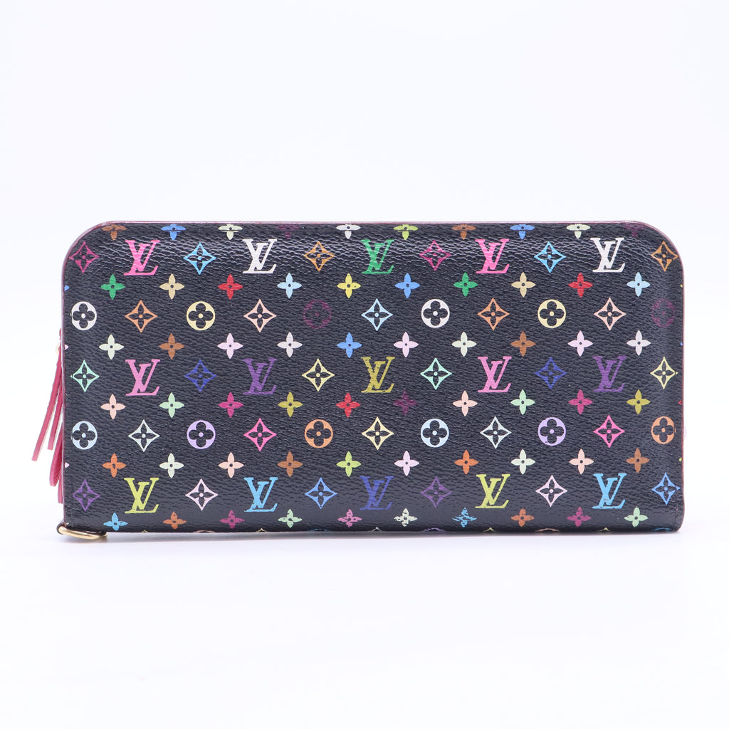 Multicolore Monogram Pattern Coated Canvas Insolite Wallet