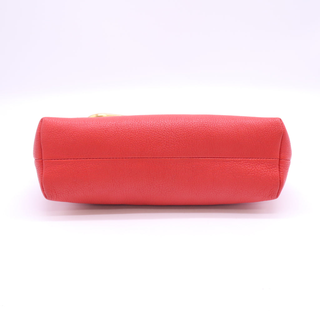 Leather 2019 Safety Pin Clutch B24363