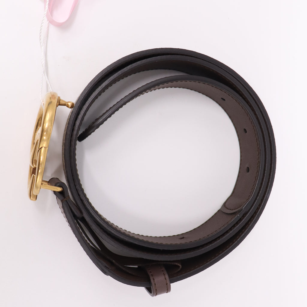 GG Supreme Monogram Matte Plutone Calfskin Double G twins LDJ4636