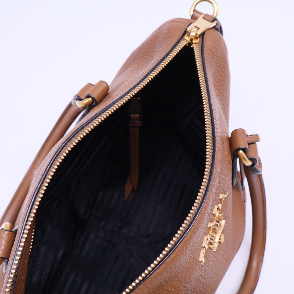 Convertible Boston Bag Vitello Daino Medium B20455