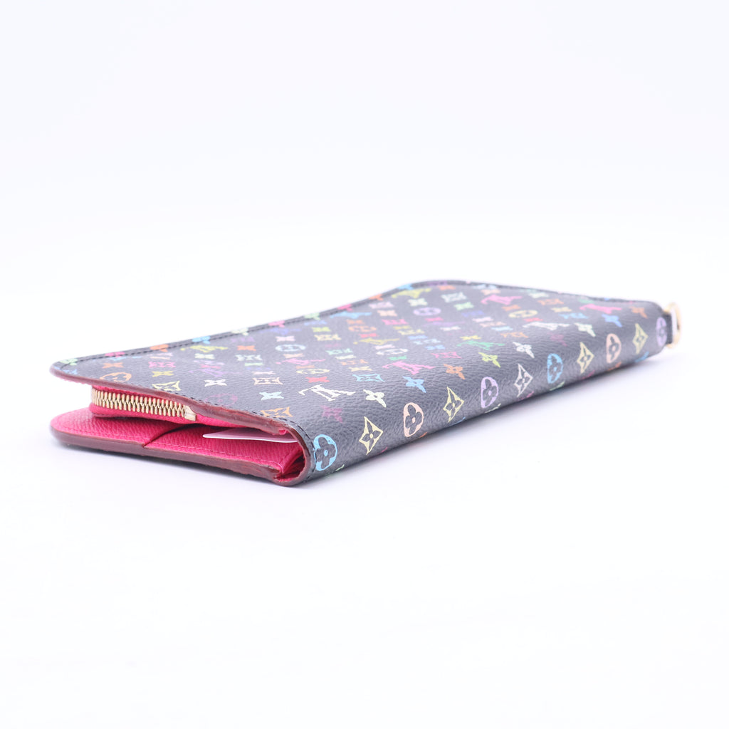 Multicolore Monogram Pattern Coated Canvas Insolite Wallet