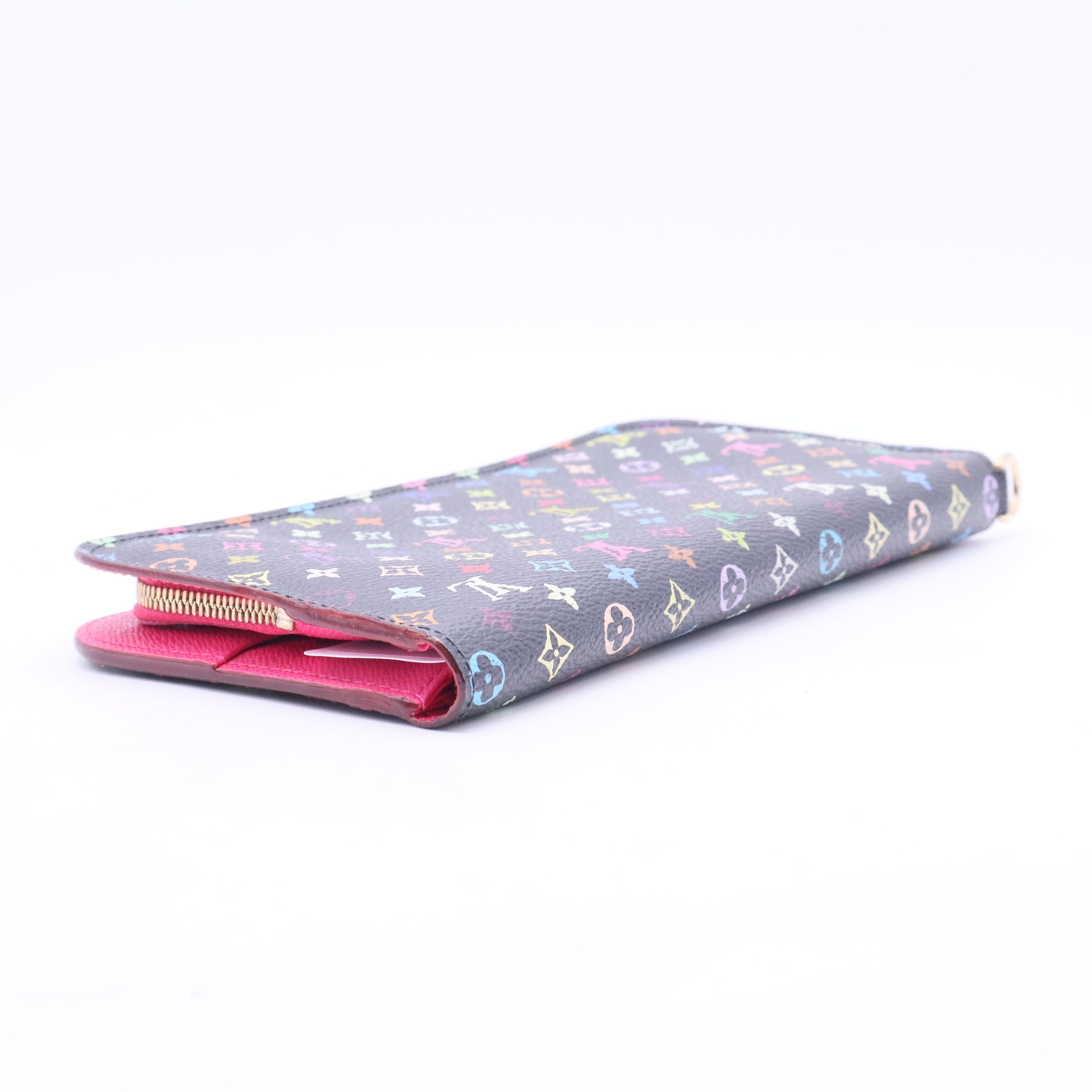 Multicolore Monogram Pattern Coated Canvas Insolite Wallet