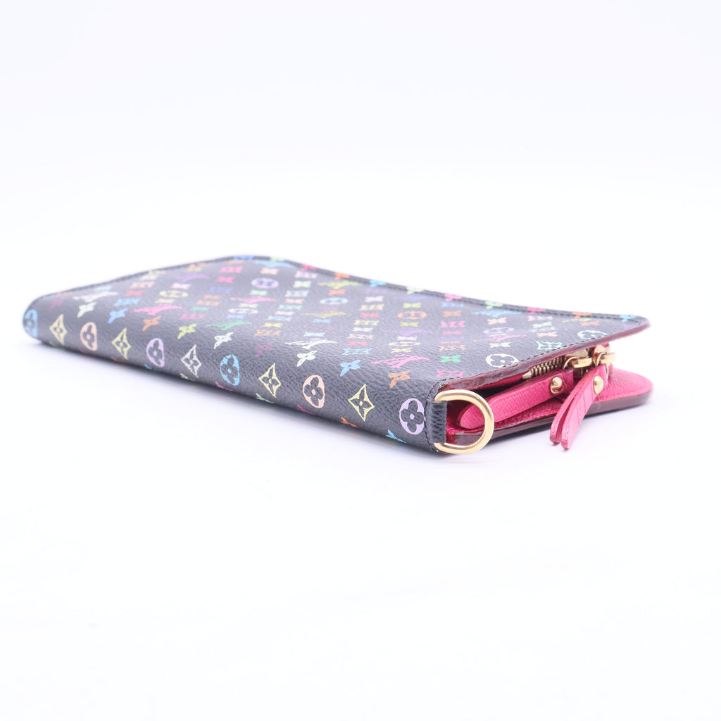 Multicolore Monogram Pattern Coated Canvas Insolite Wallet
