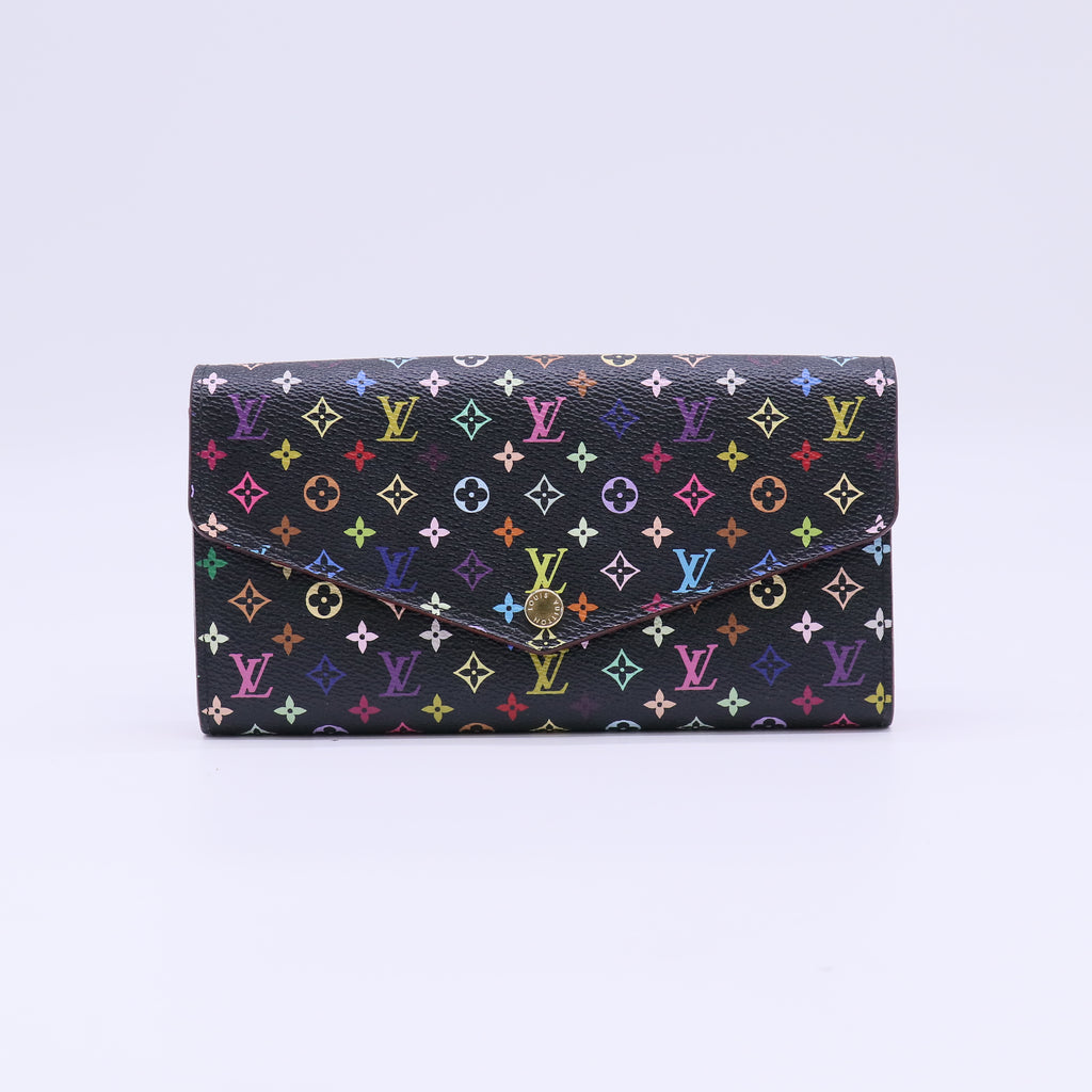 Louis Vuitton Monogram Multicolore Sarah Wallet W22199