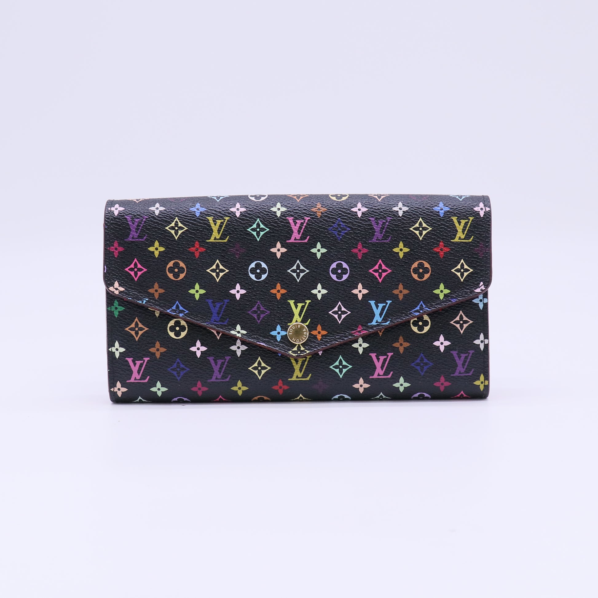 Louis Vuitton Monogram Multicolore Sarah Wallet W22199