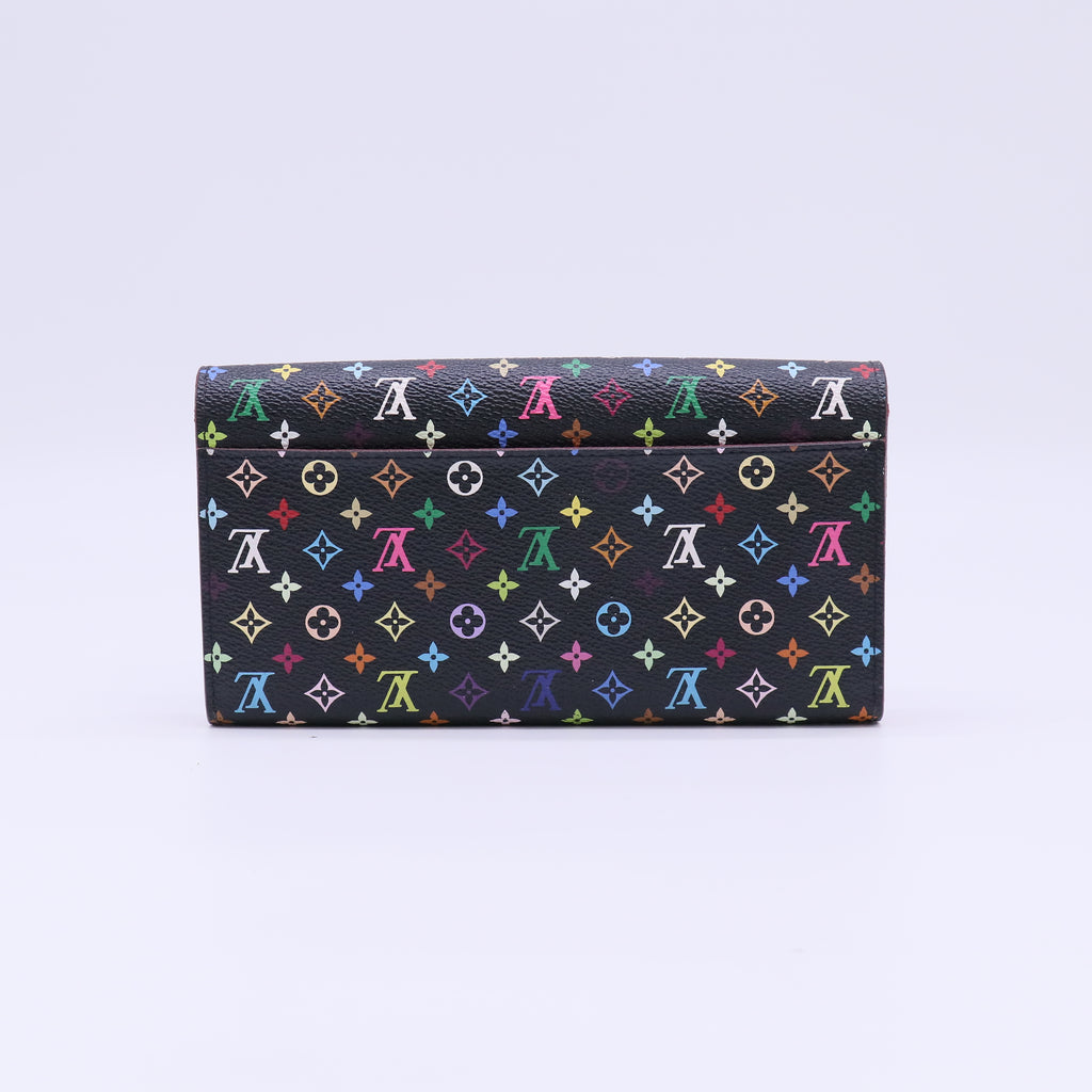 Louis Vuitton Monogram Multicolore Sarah Wallet W22199
