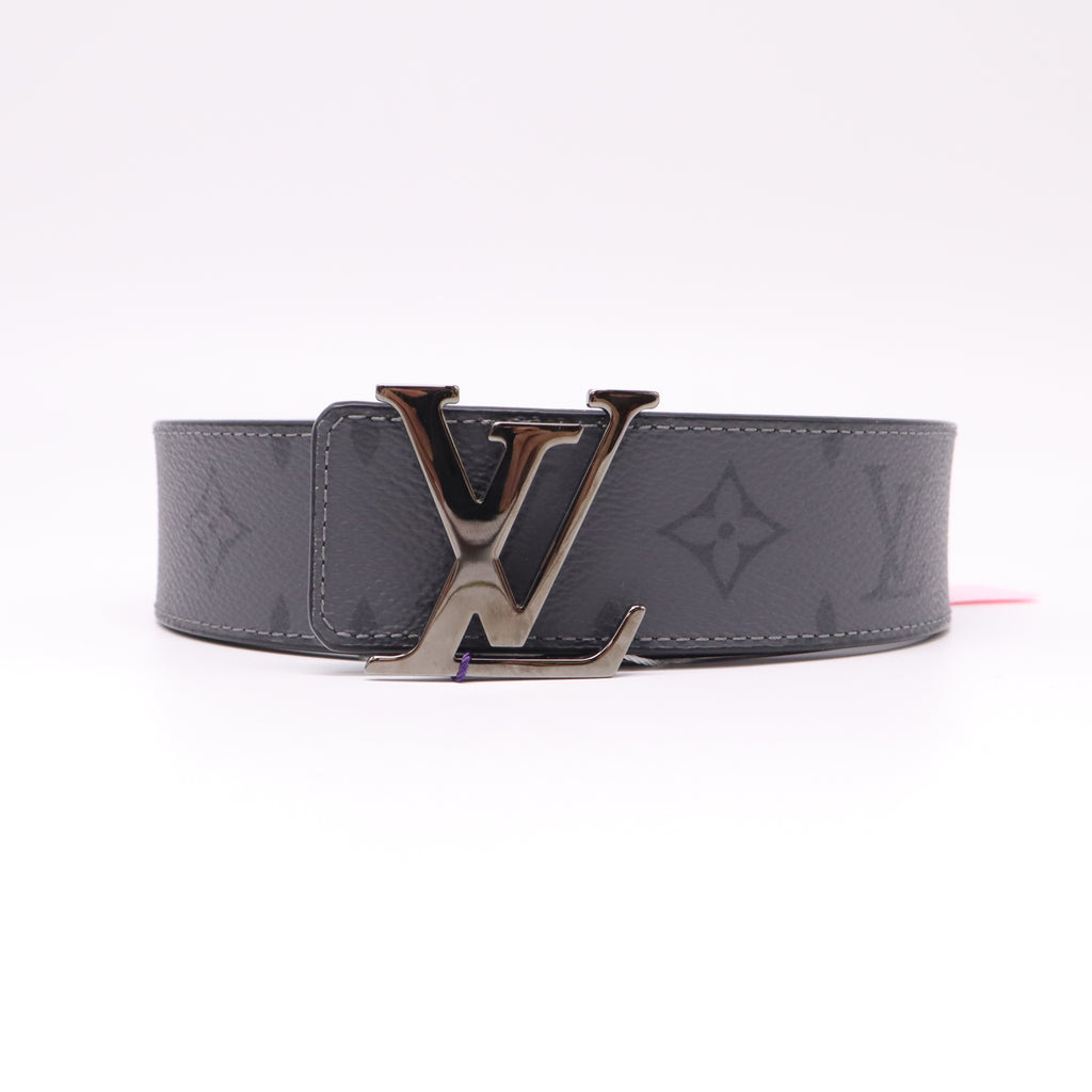 LV Initiales Reversible Belt Monogram Eclipse Canvas and Leather Wide 100 twins LDJ4634