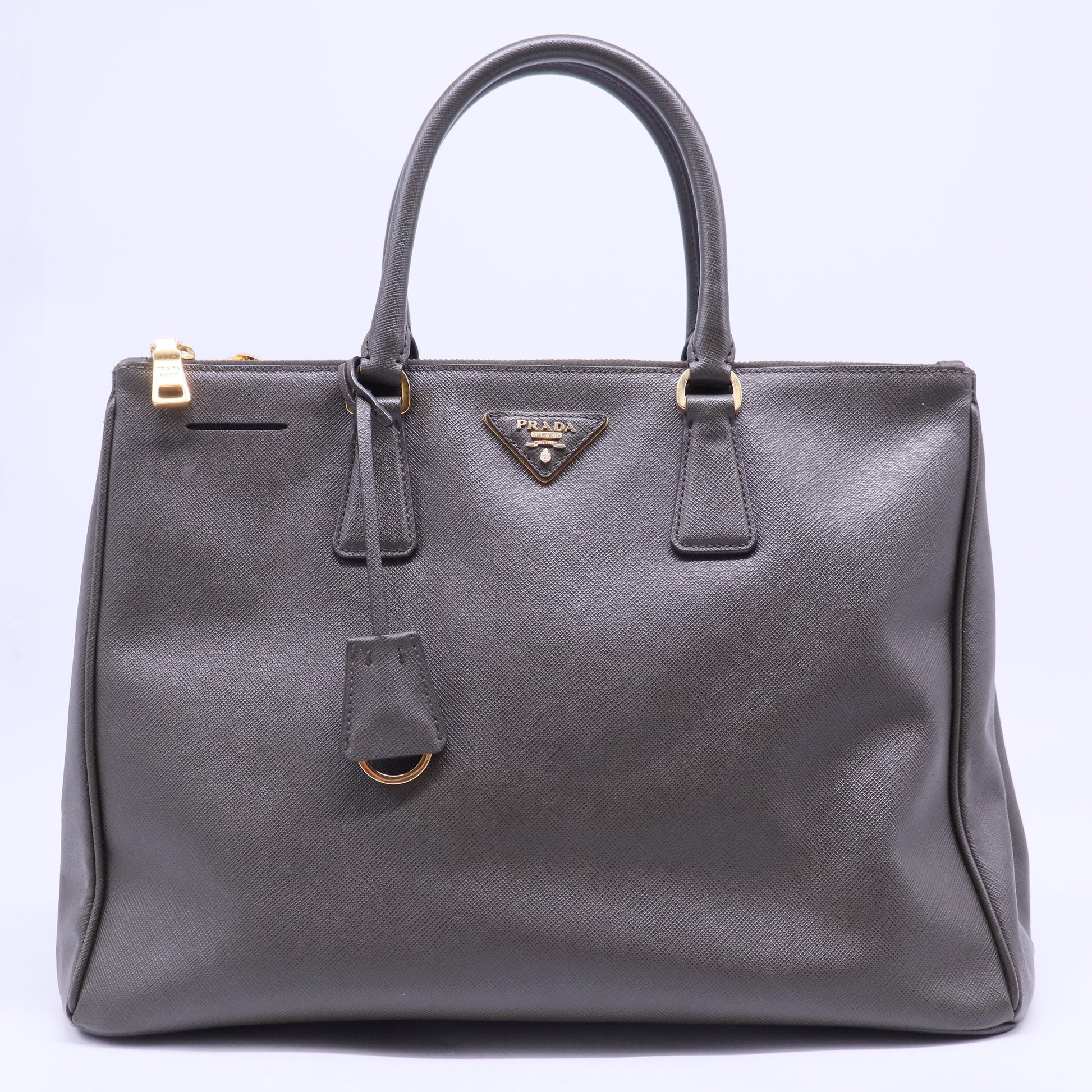 Galleria Double Zip Tote Saffiano Leather Large B20332