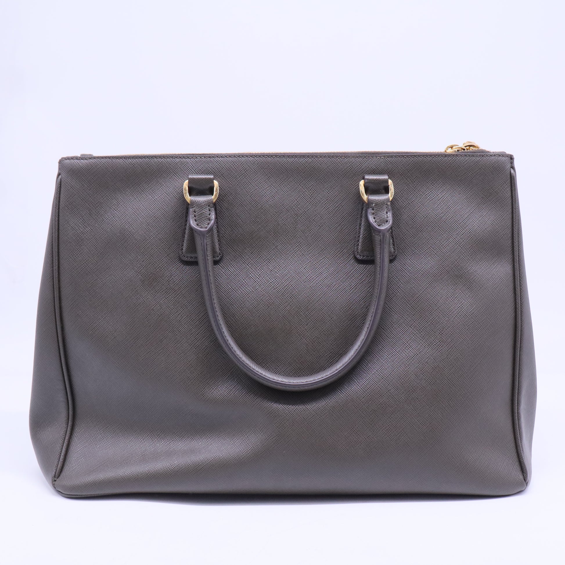 Galleria Double Zip Tote Saffiano Leather Large B20332