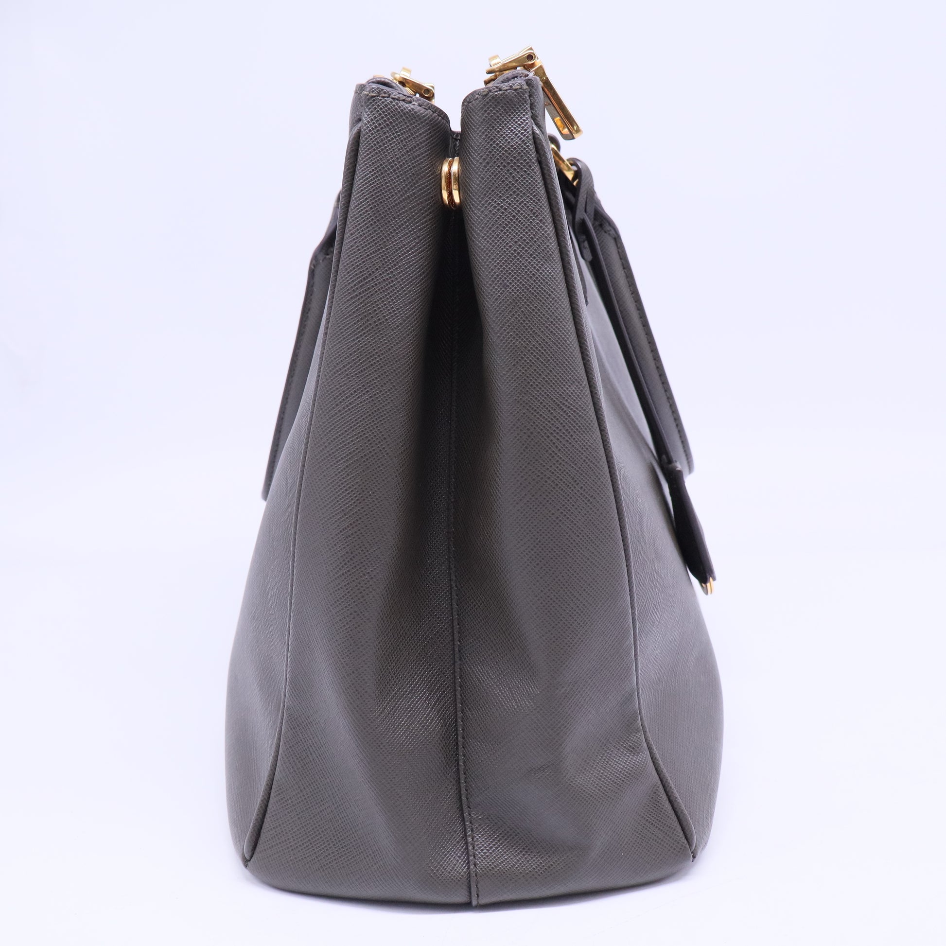 Galleria Double Zip Tote Saffiano Leather Large B20332