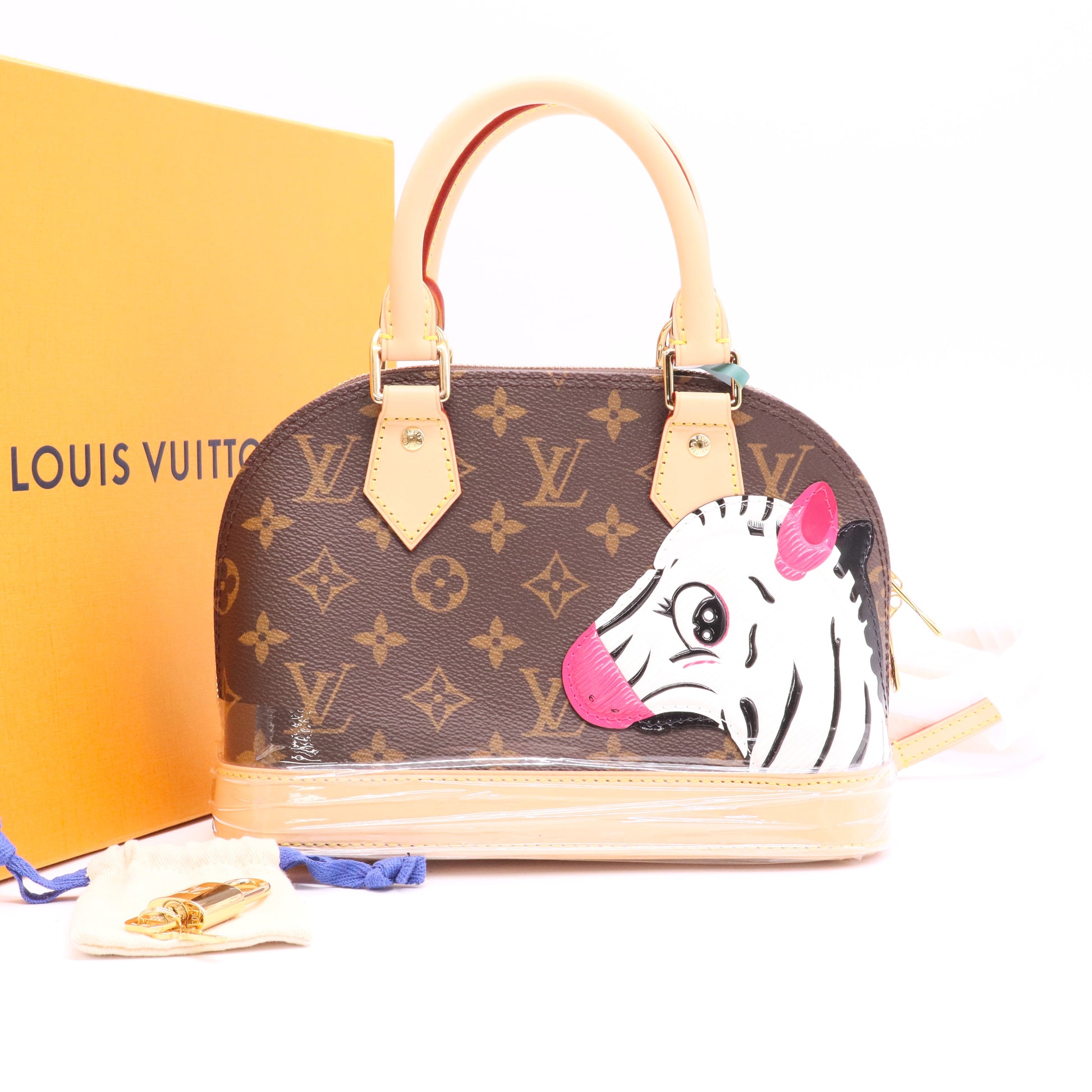 Limited Edition Alma Handbag Limited Edition Monogram Canvas BB Twins