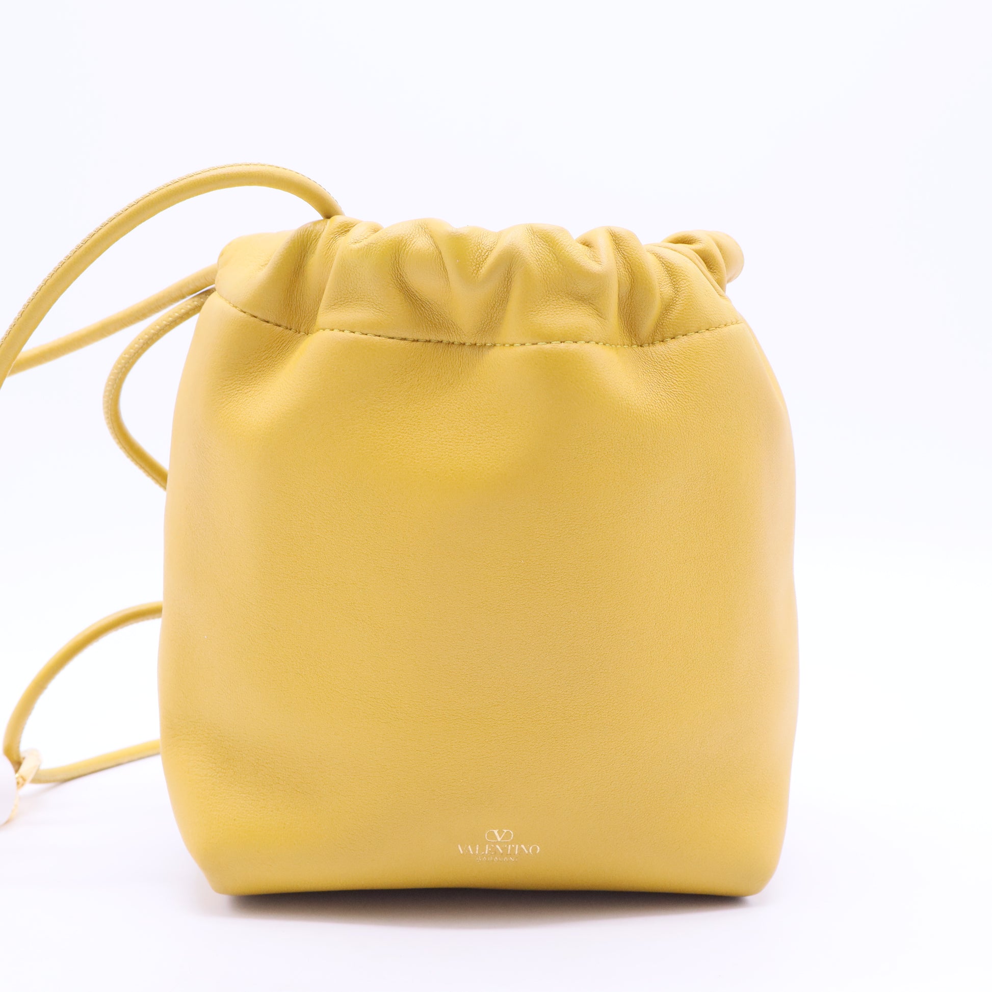 mini VLogo Pouf bucket bag B12384