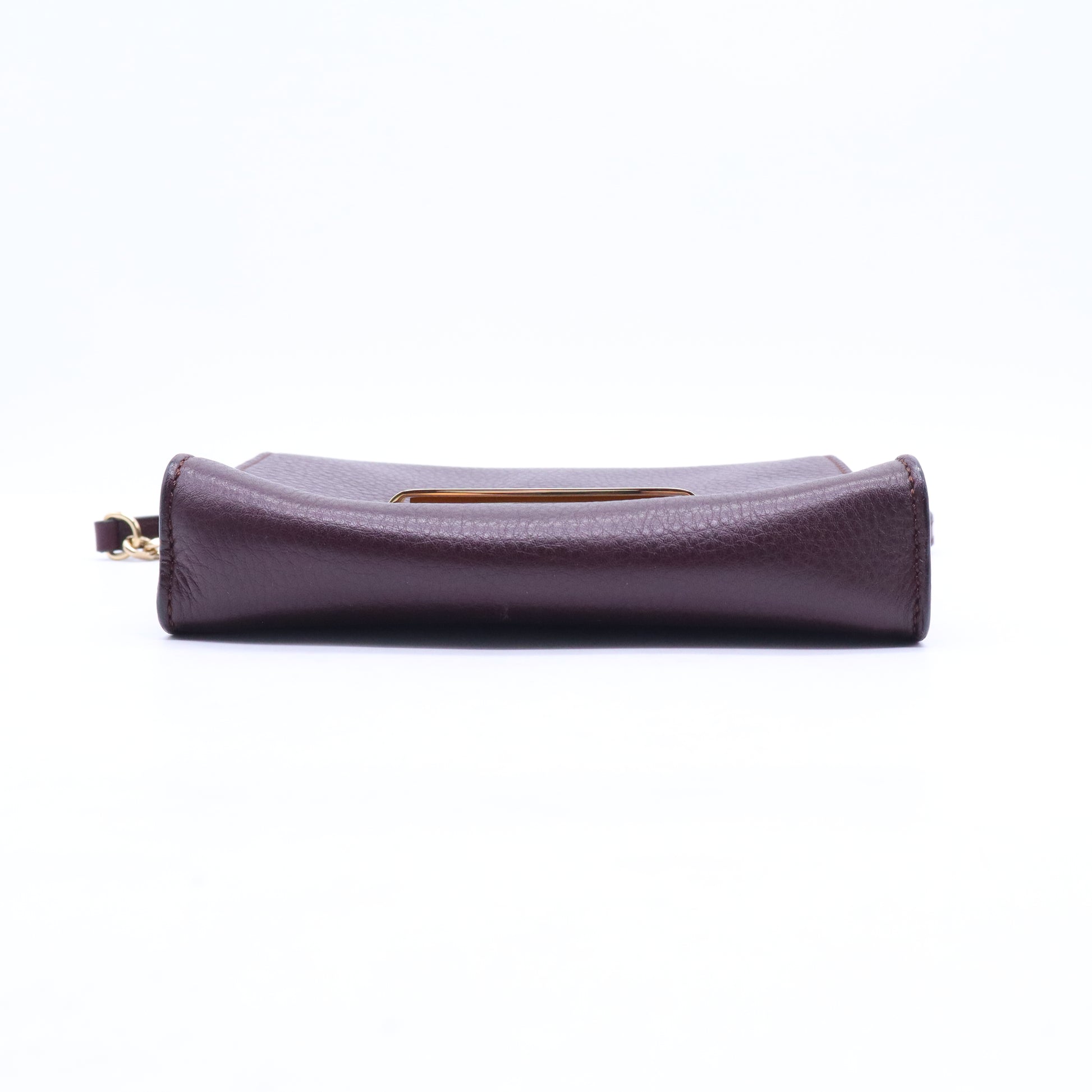 Burberry Leather Solid Color Letter Logo Buckle Crossbody & Shoulder Bag B21123