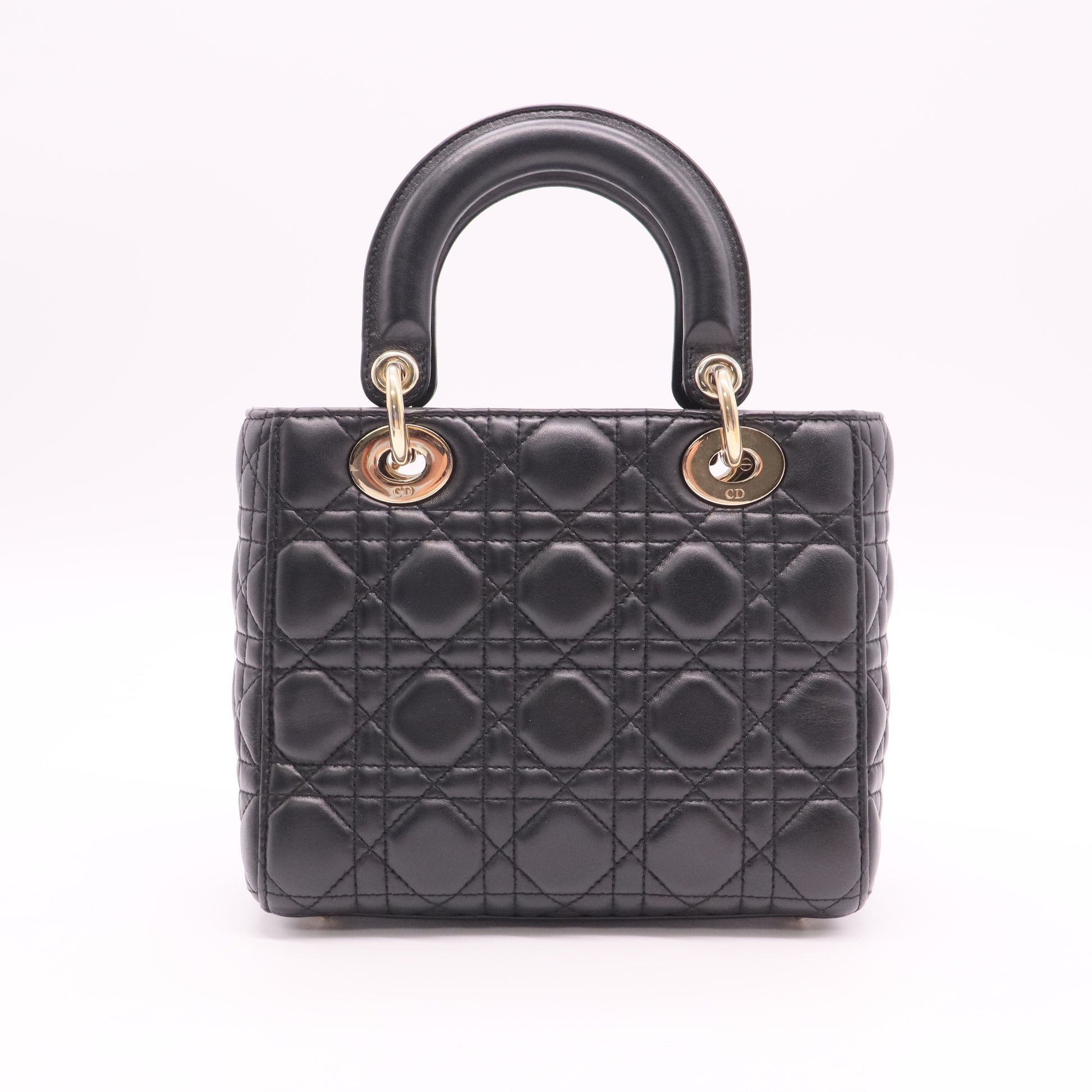 Christian Dior My Lady Dior Bag Cannage Quilt Lambskin Twins