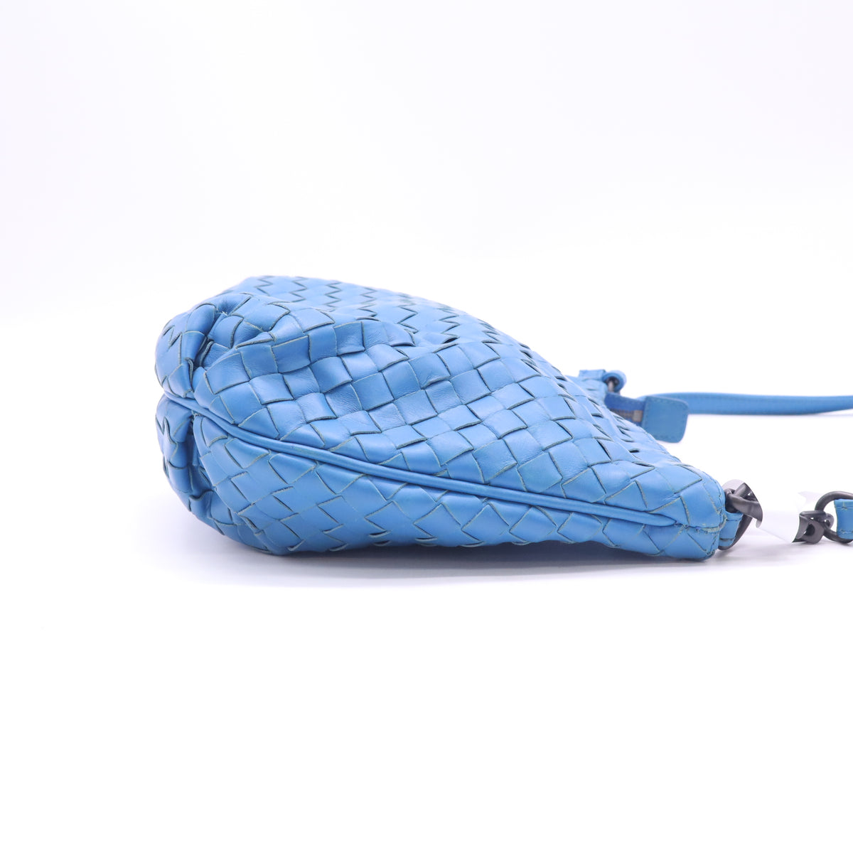 Delft Blue Intrecciato Nappa Mini Shoulder Bag B24330