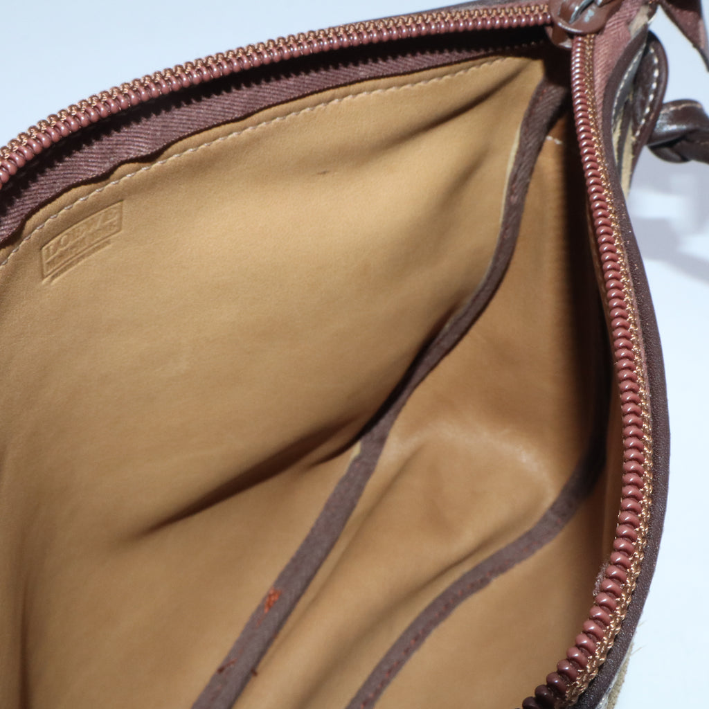 Loewe Vintage Suede Anagram Crossbody  B20847