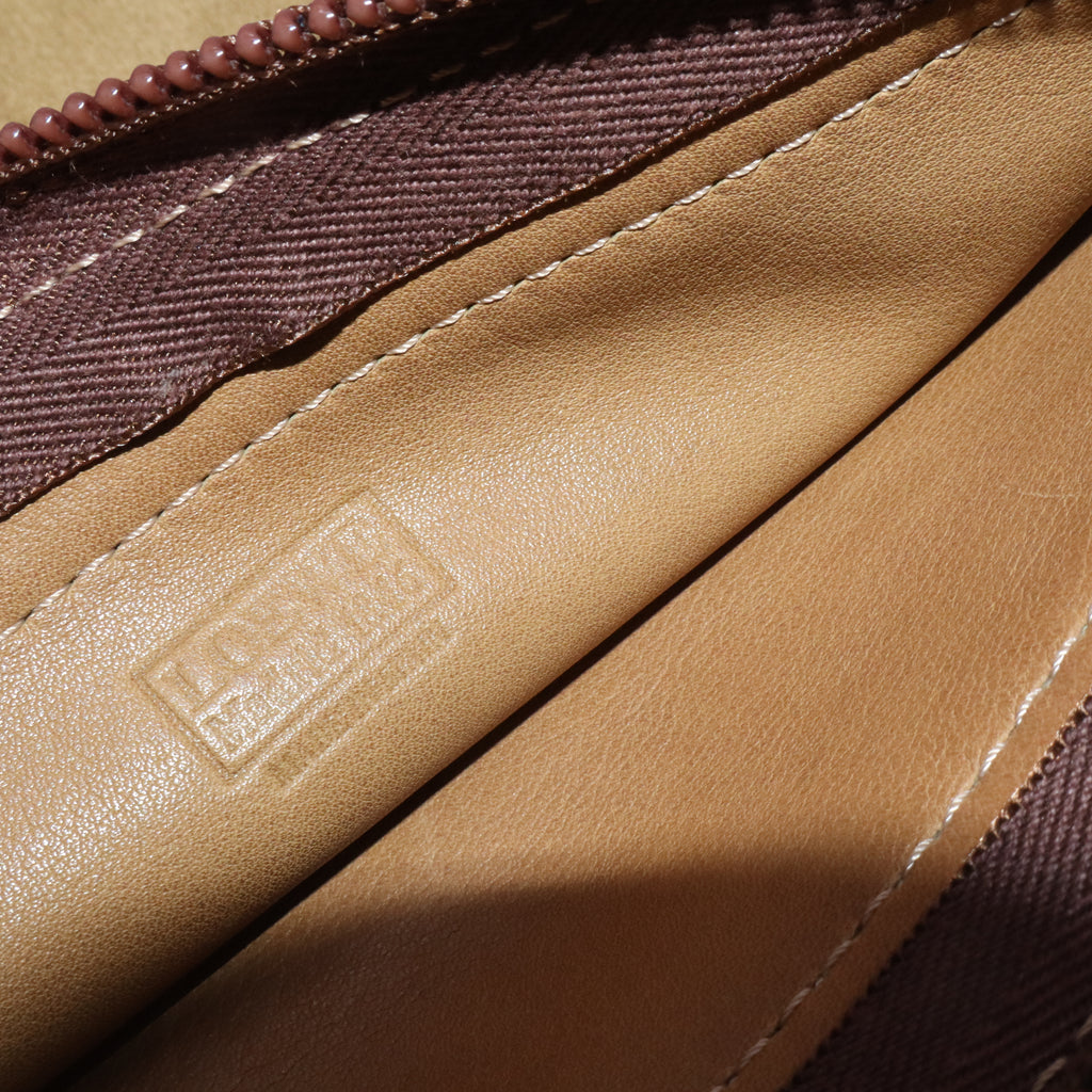 Loewe Vintage Suede Anagram Crossbody  B20847