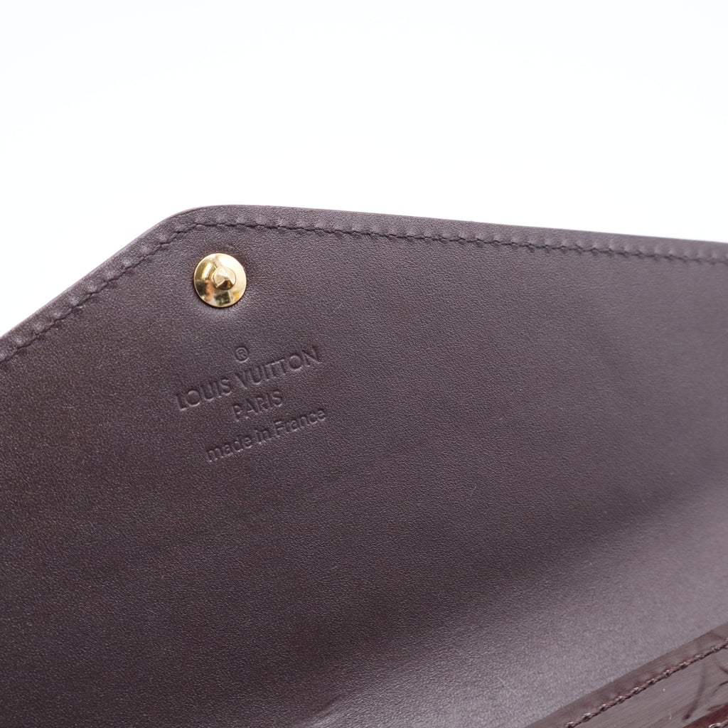 Monogram Vernis Vernis Patent Leather Wallet