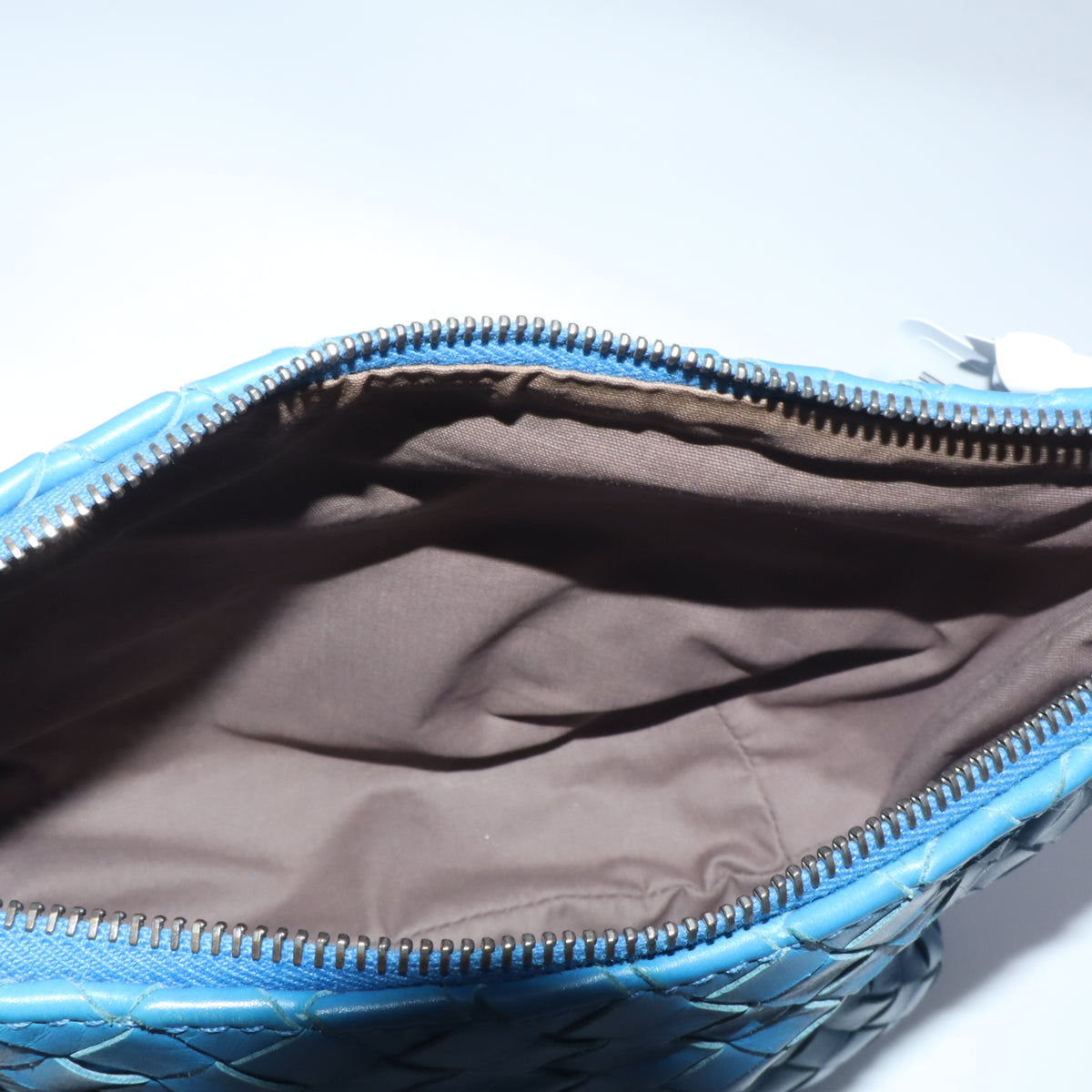 Delft Blue Intrecciato Nappa Mini Shoulder Bag B24330
