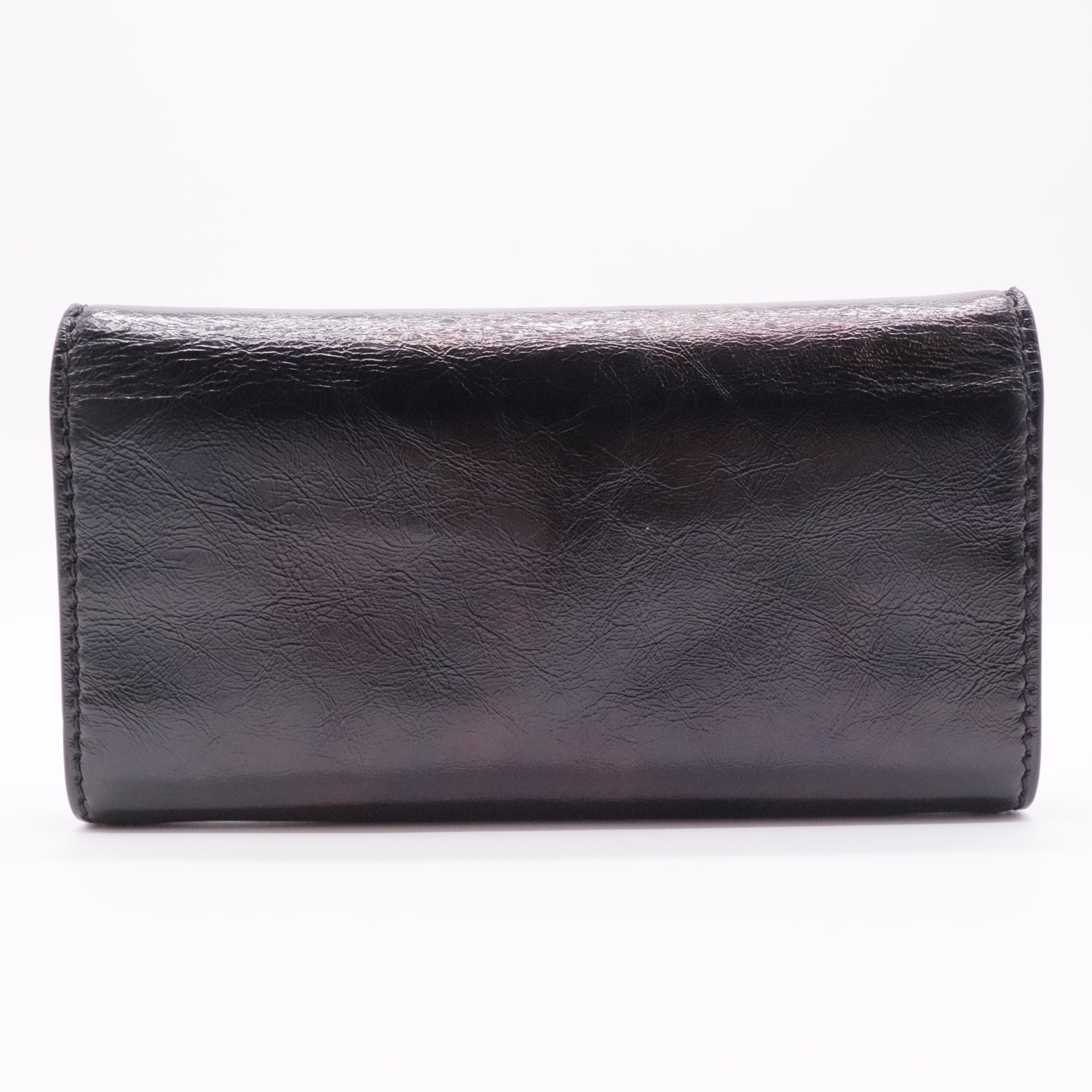 J'Adior Wallet on Chain Leather