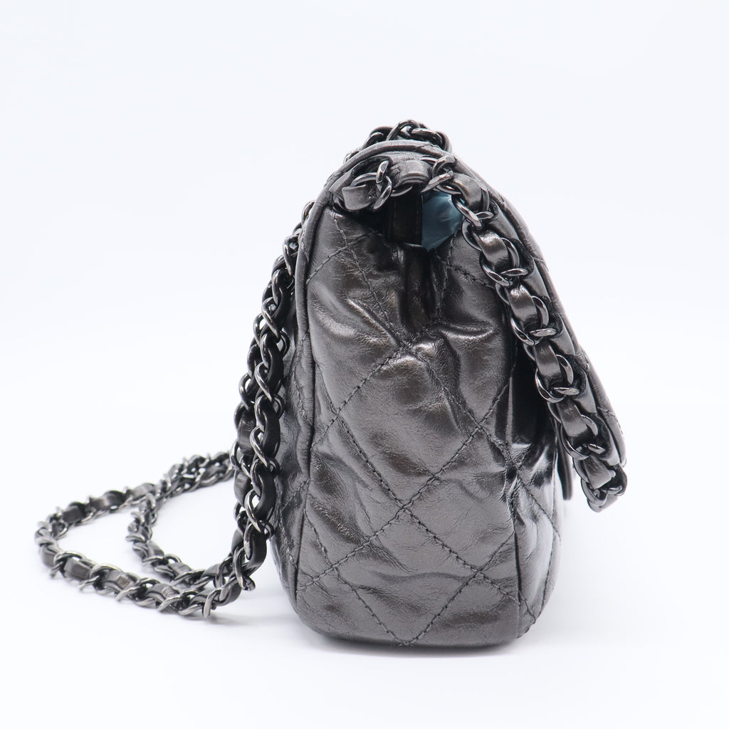 Platinum Chain Me Flap Bag