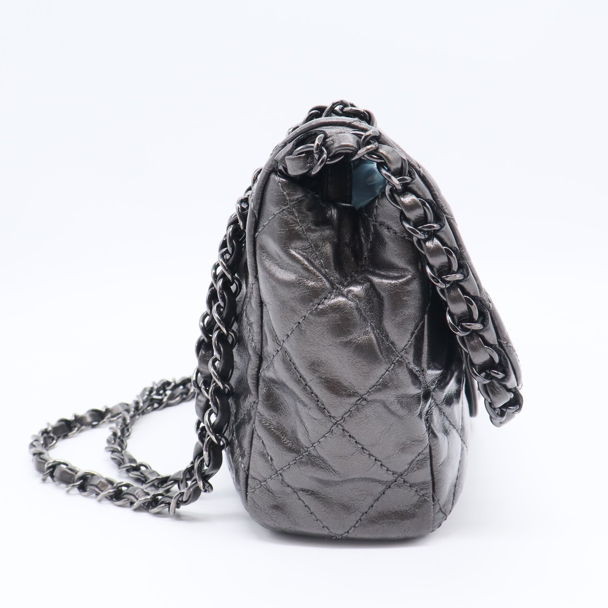 Platinum Chain Me Flap Bag