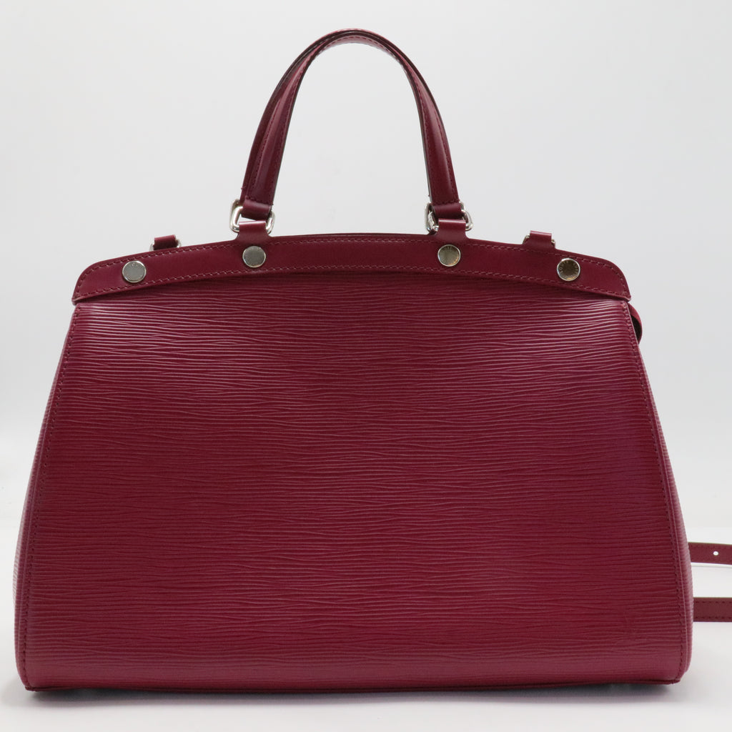 Brea Handbag Epi Leather MM Twins