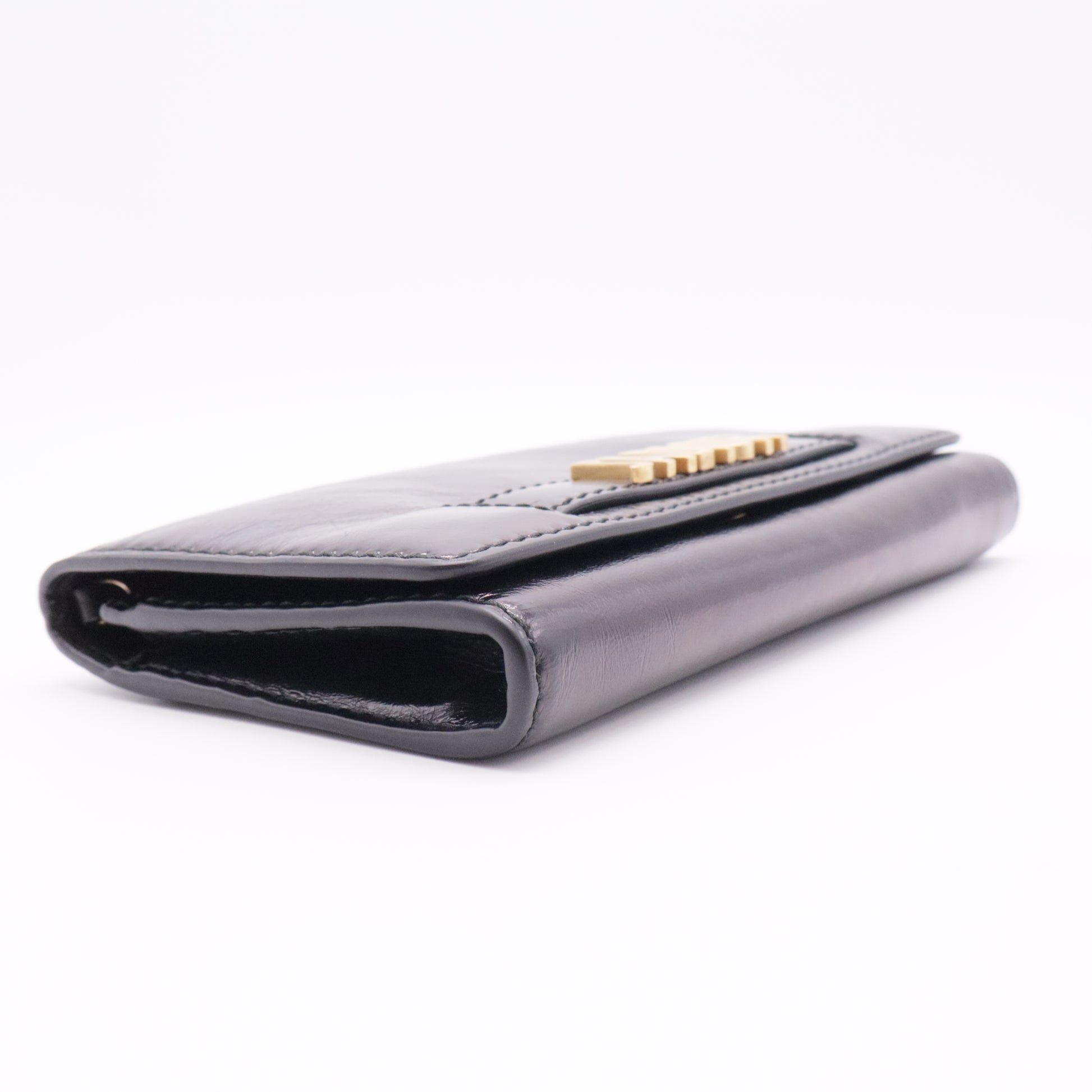 J'Adior Wallet on Chain Leather