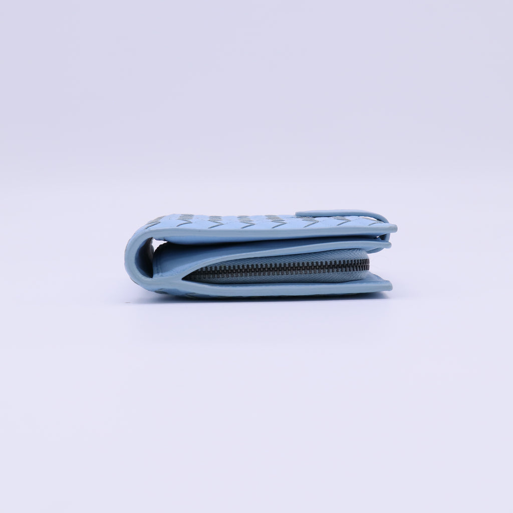 Bottega Veneta Intrecciato Small Bi-Fold Wallet W22175