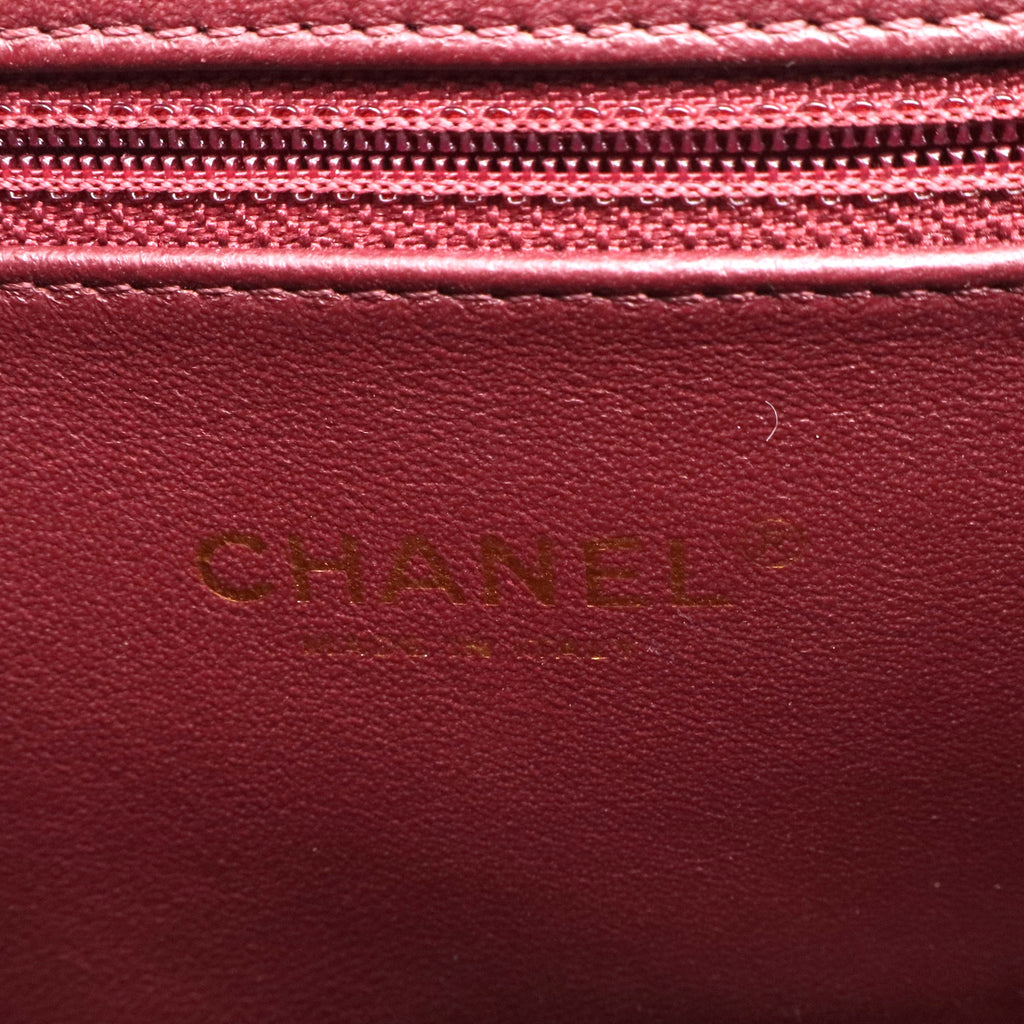 Chanel Beauty Lock Flap Bag Quilted Sheepskin Small Twins