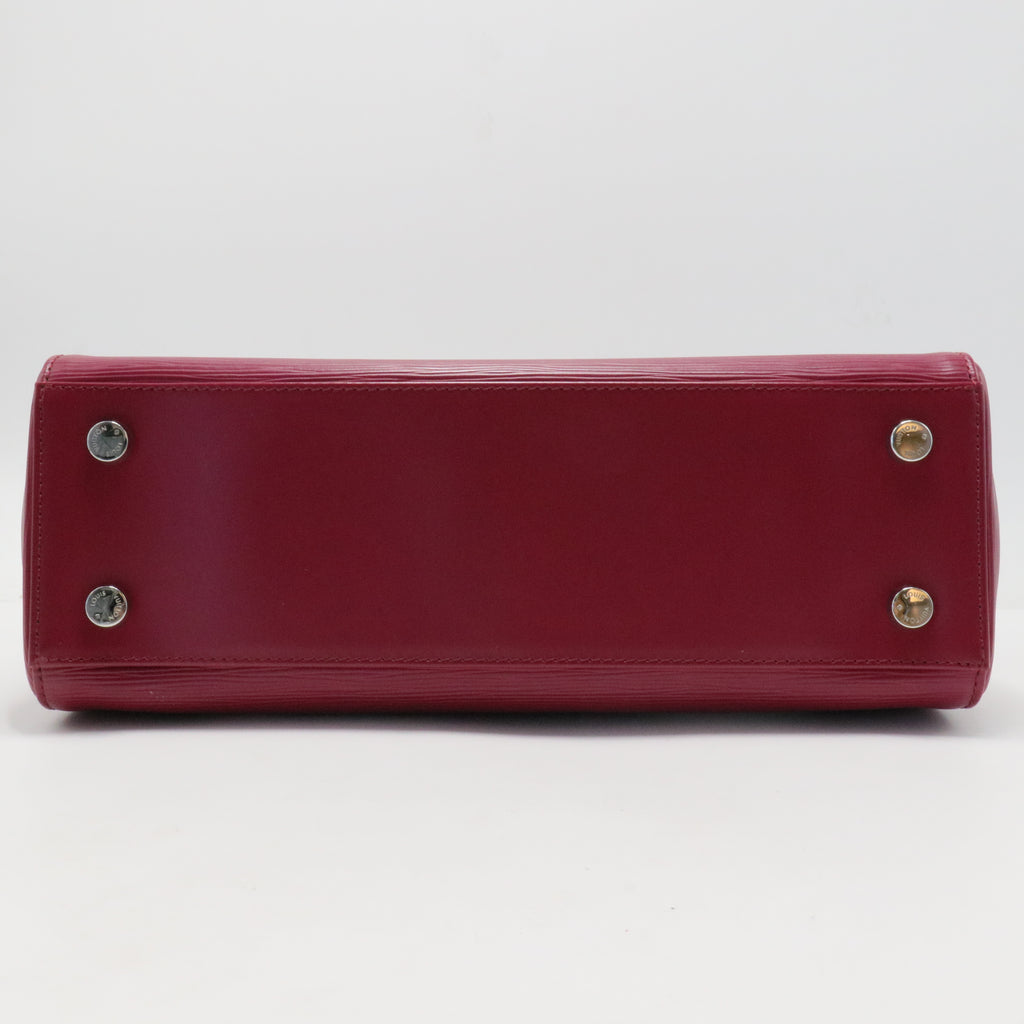 Brea Handbag Epi Leather MM Twins