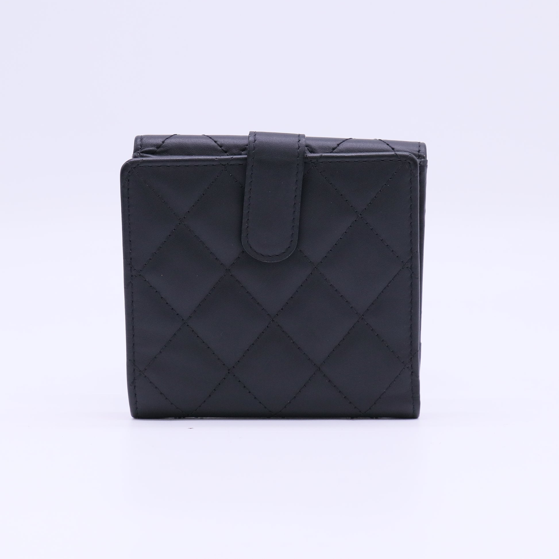 Chanel Cambon Ligne Compact Wallet W22204
