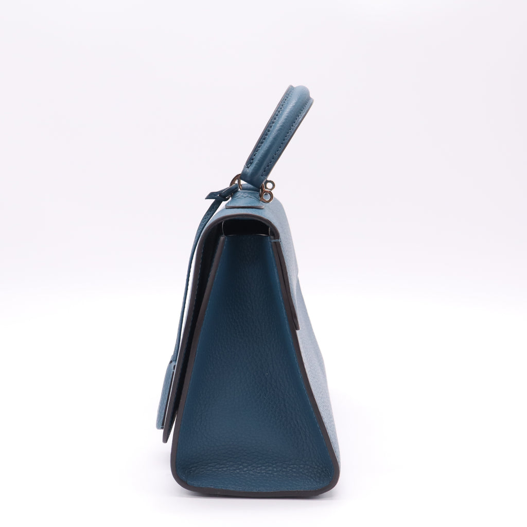 Carat Calfskin Rejane PM Sky Blue B22695
