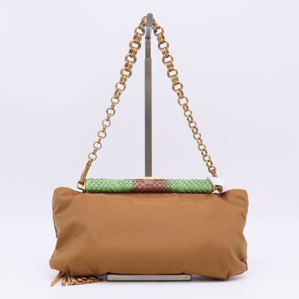 Prada Tessuto Pitone Sound Bag B23367