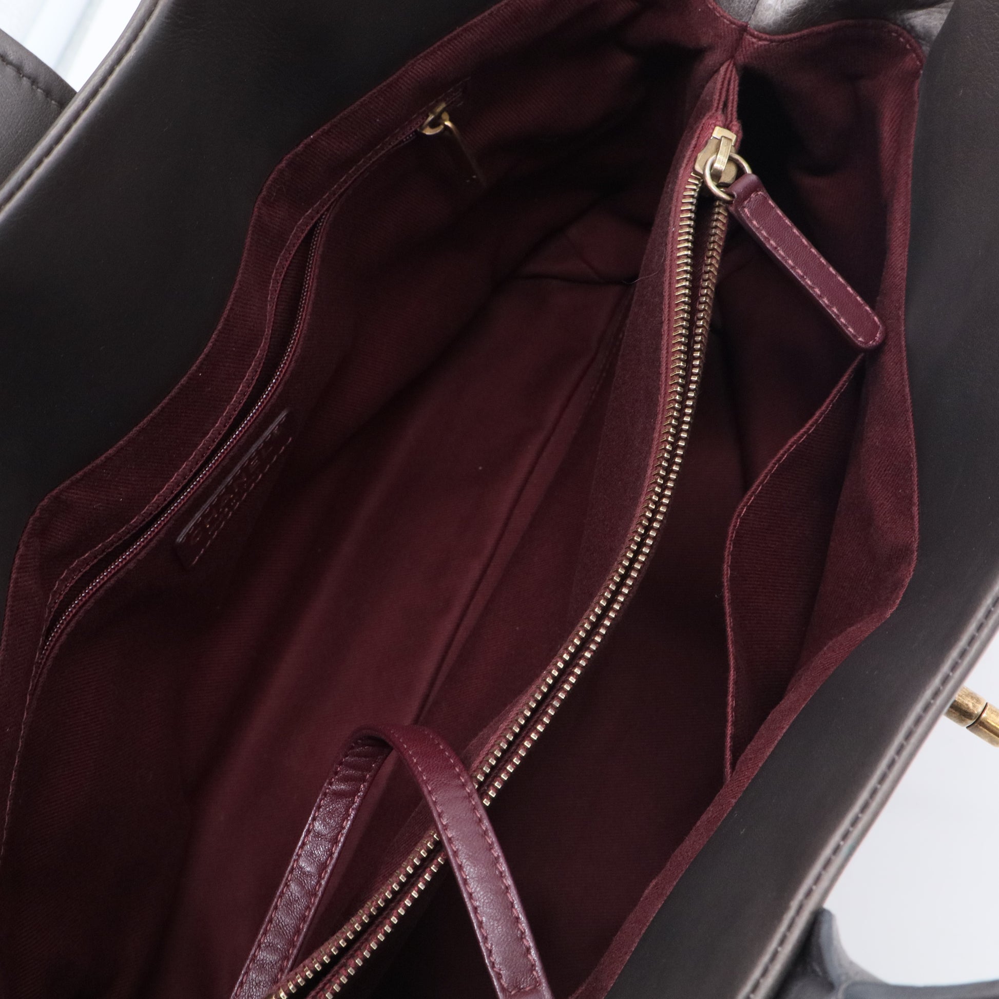 Bindi Tote Quilted Glazed Calfskin with Stingray Large