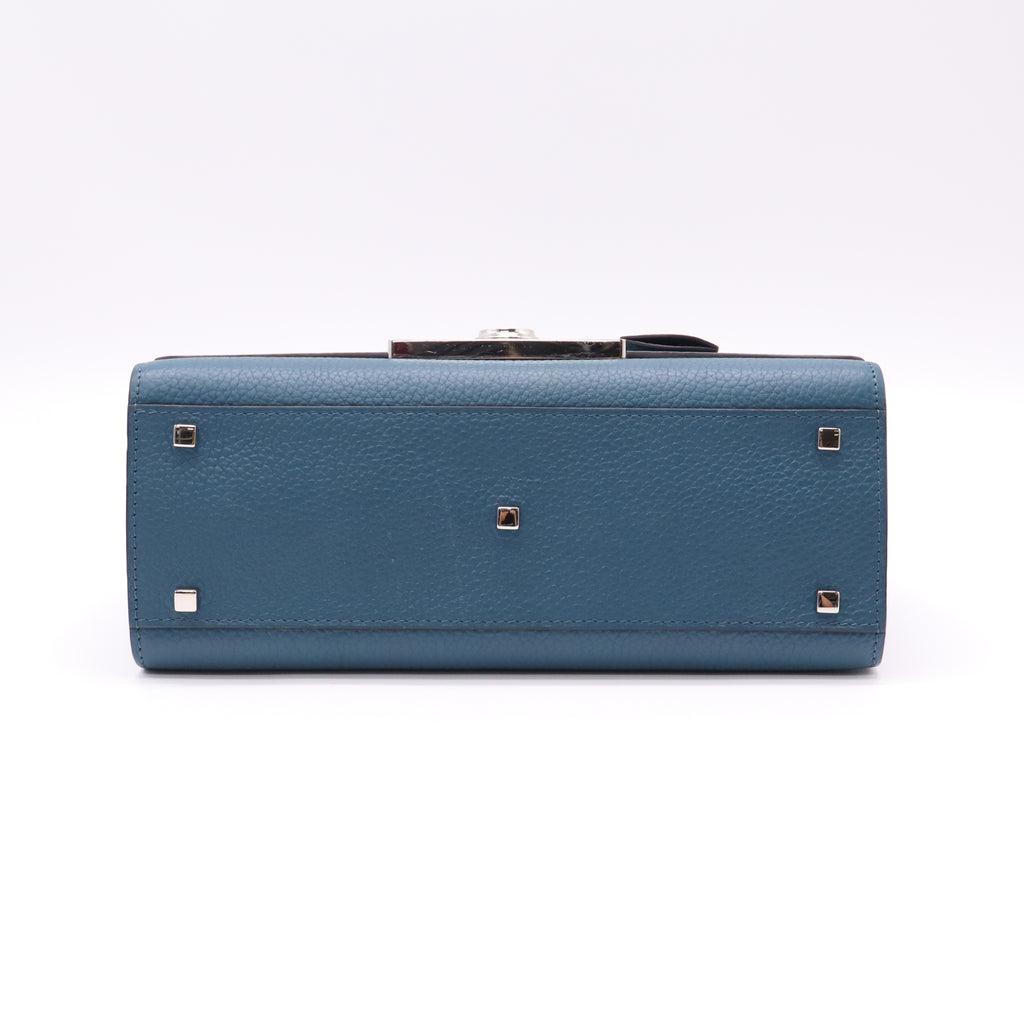 Carat Calfskin Rejane PM Sky Blue B22695