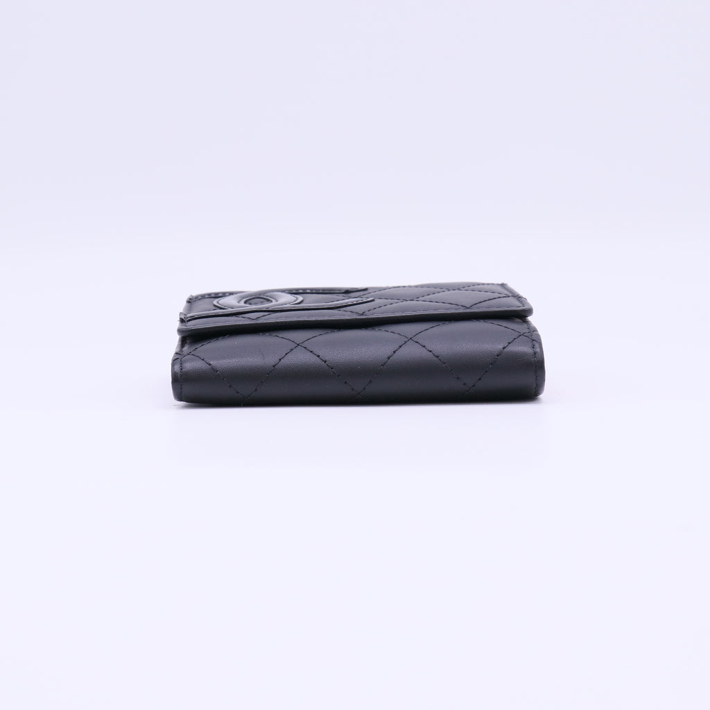 Chanel Cambon Ligne Compact Wallet W22204