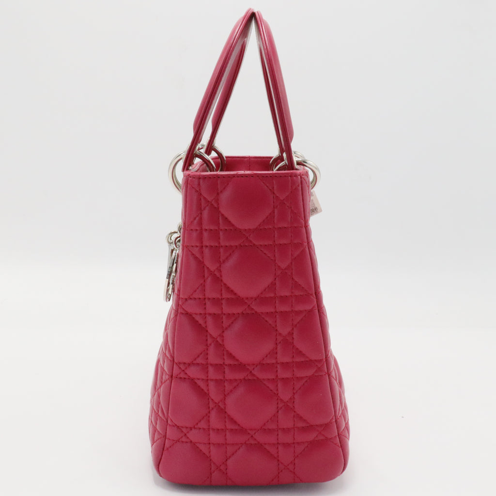 Leather Lady Dior Medium