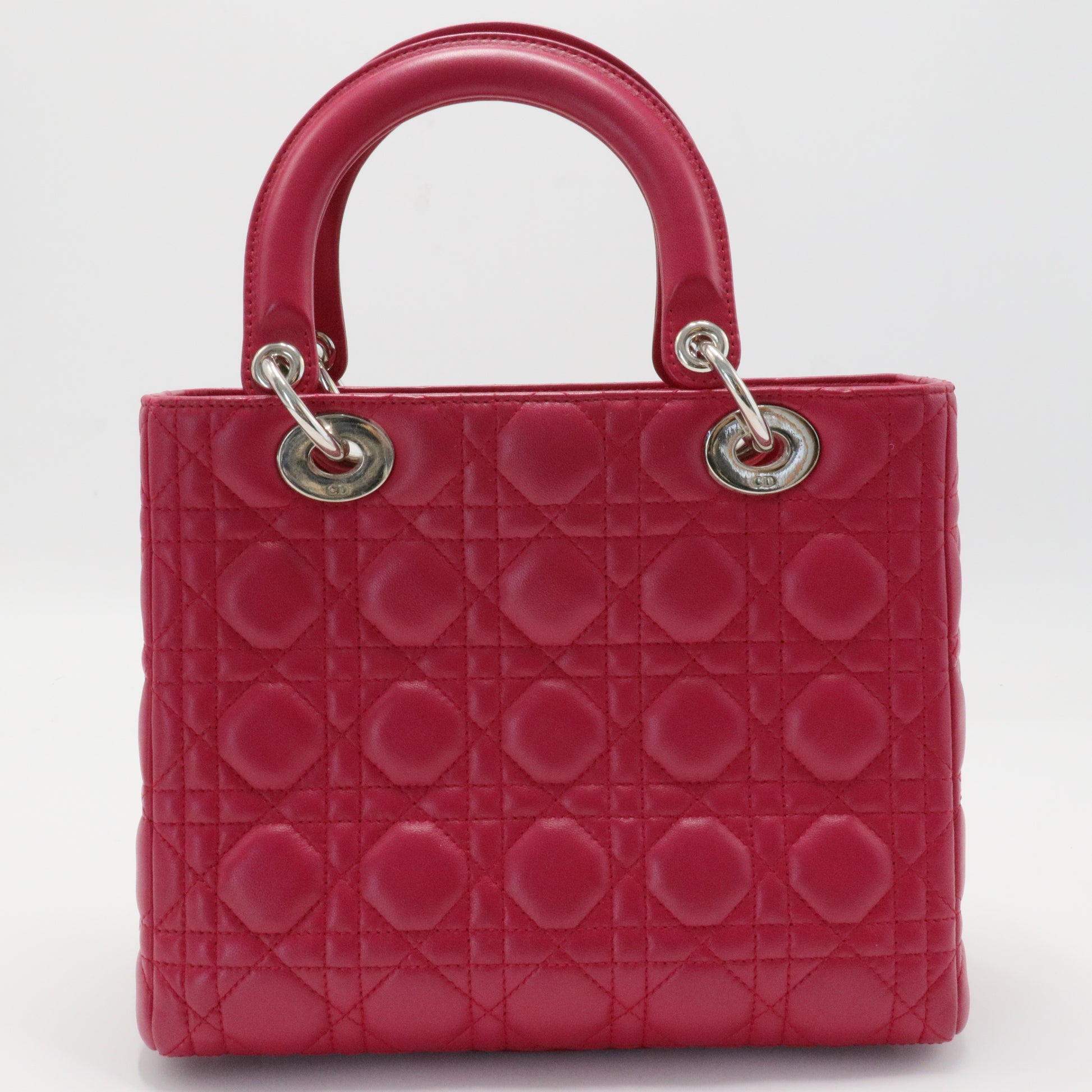 Leather Lady Dior Medium