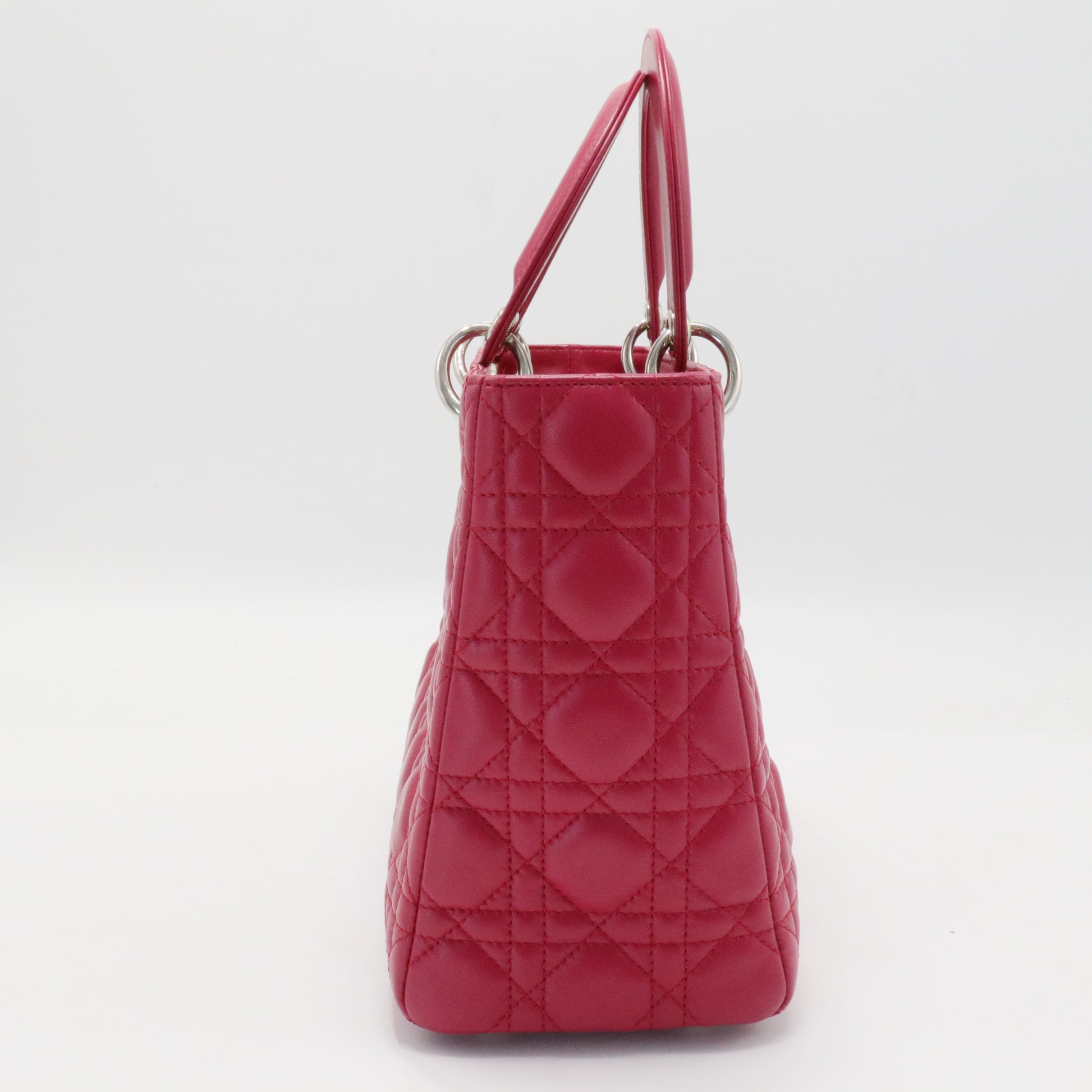 Leather Lady Dior Medium