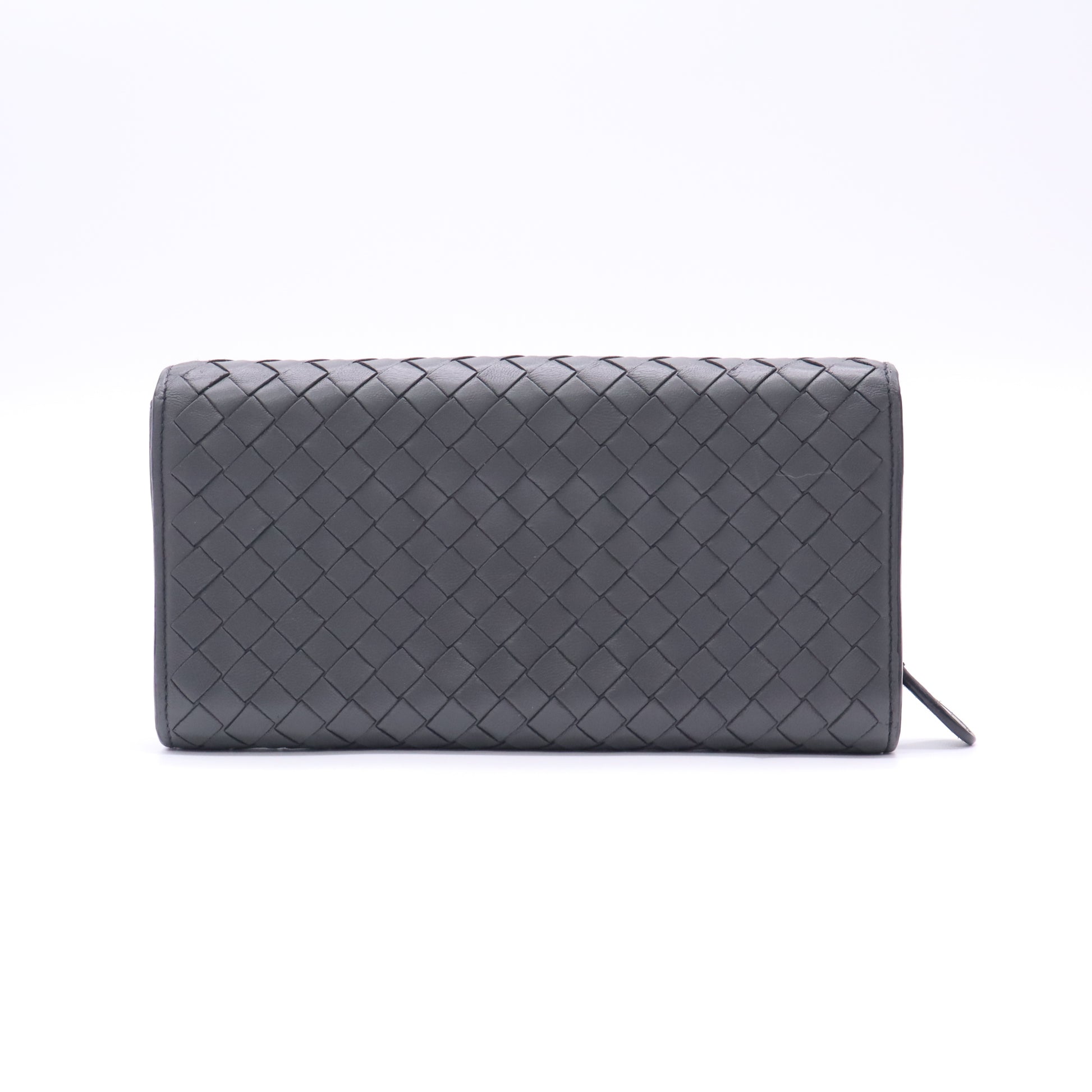Bottega Veneta Intrecciato Nappa Leather Continental Flap Wallet W22823