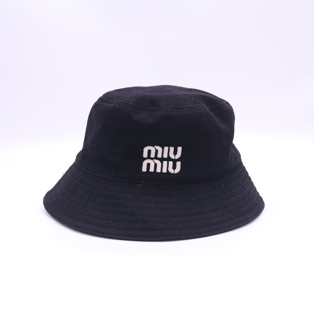 Miu Miu Denim Bucket Hat W23288