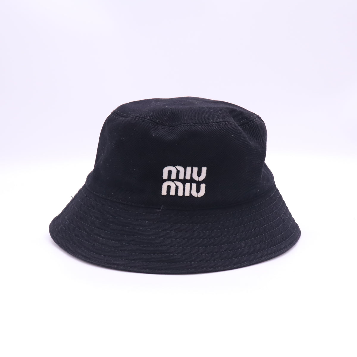 Miu Miu Denim Bucket Hat W23288