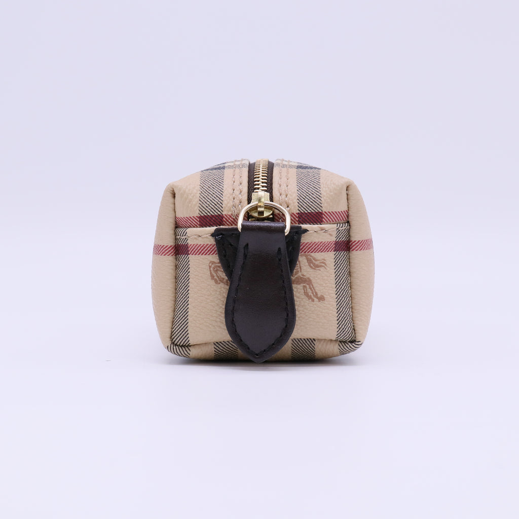 Burberry Haymarket Check Travel Cosmetic Pouch W22190