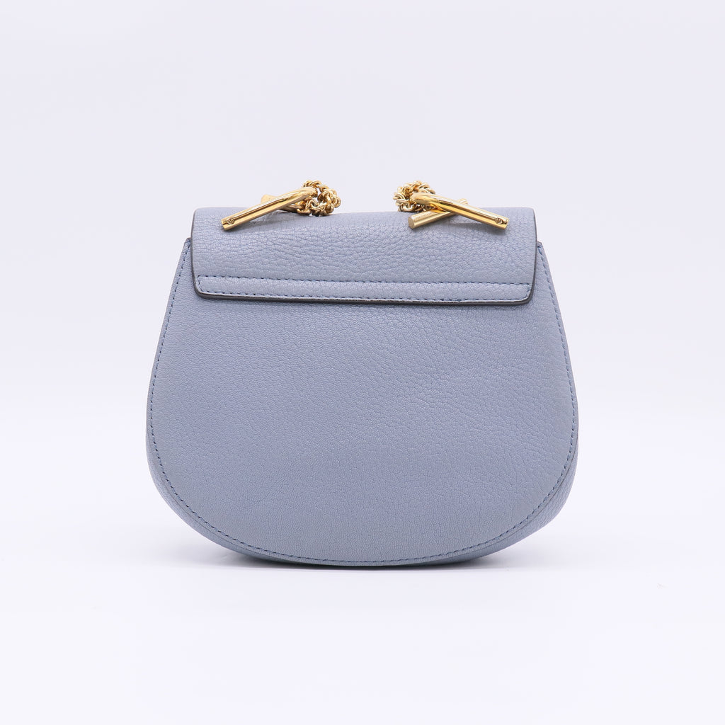 Chloé Grained Lambskin Mini Drew Shoulder Bag B23430