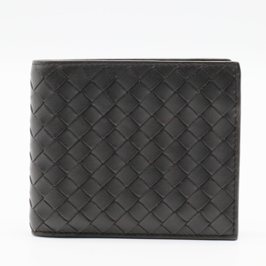 Nappa Intrecciato Bi-Fold Wallet twins