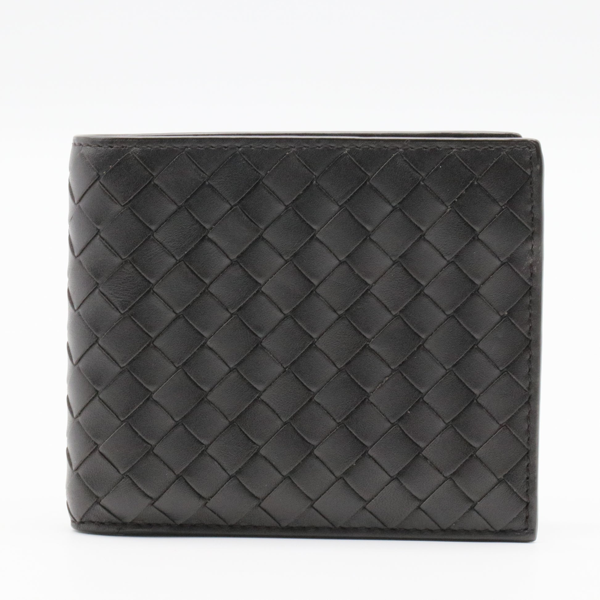 Nappa Intrecciato Bi-Fold Wallet twins