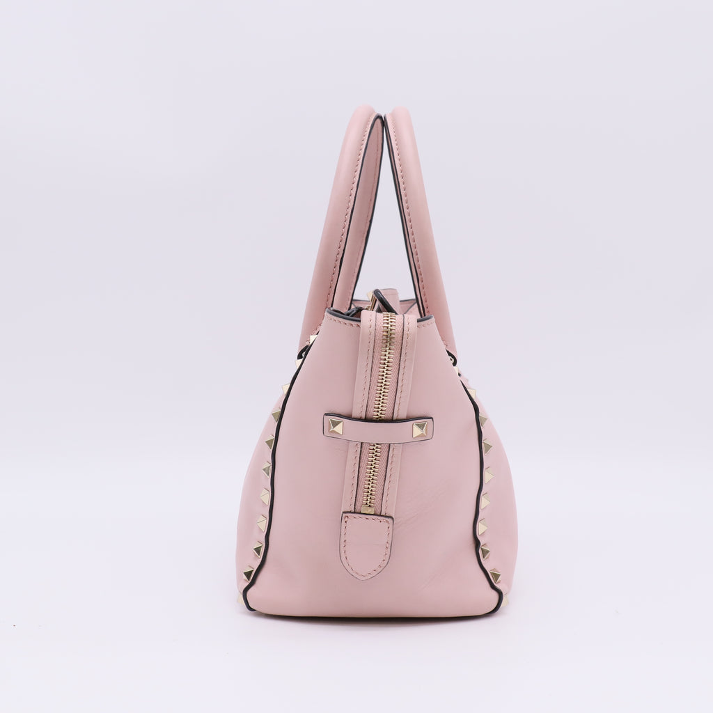 Valentino Garavani Rockstud Small Double Handle Tote Bag B23530
